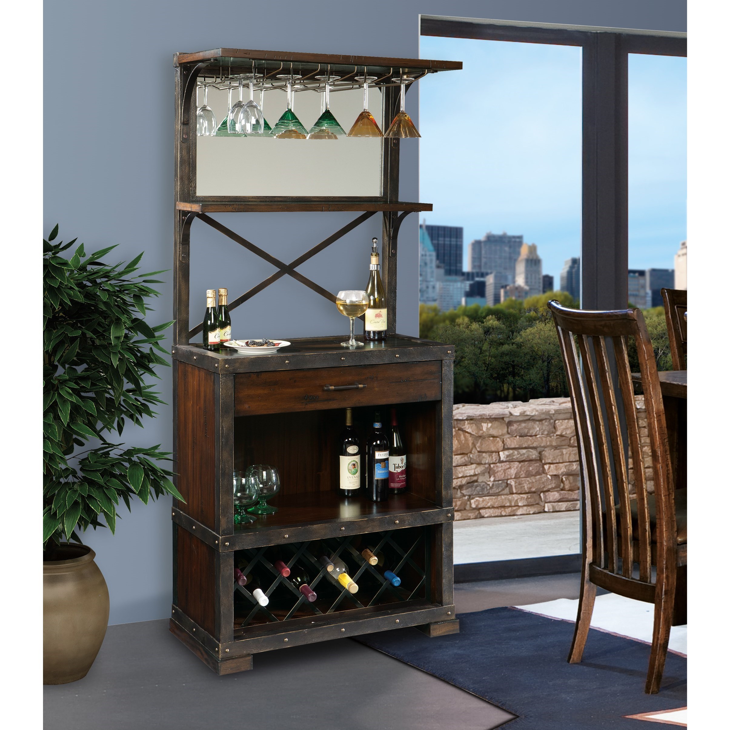 Howard Miller Wine & Bar Furnishings Red Mountain Wine with
